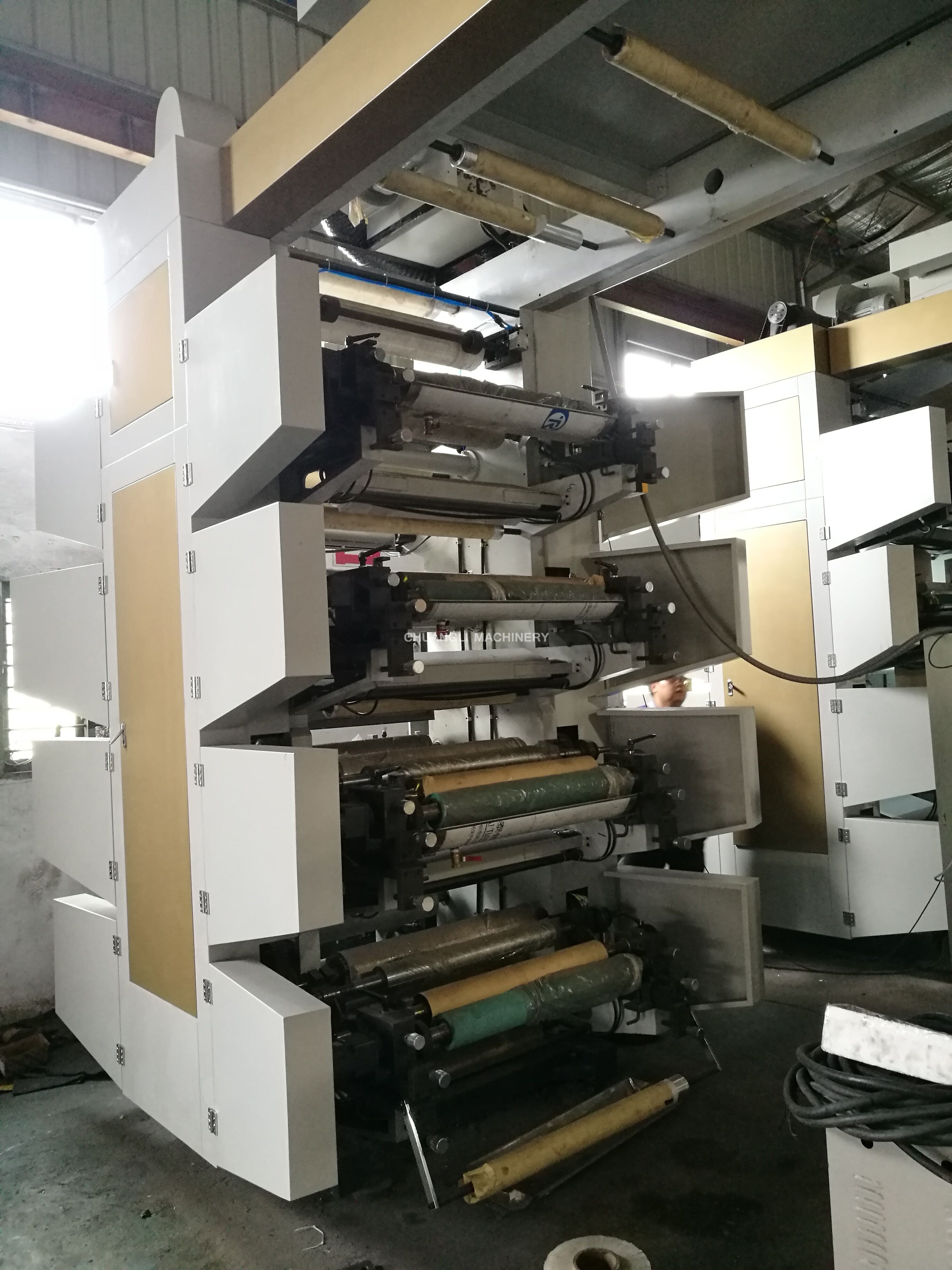 High-speed High Quality Eight-color Flexographic Printing Machine
