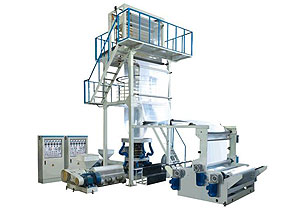 Two-layer Co-extrusion HDPE/LDPE Film Blowing Machine